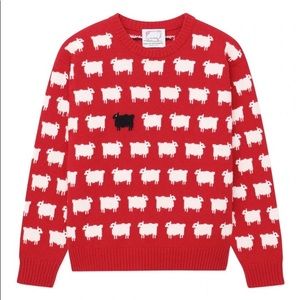 Warm and Wonderful Rowing Blazers Black Sheep Sweater - Diana Red - Size M